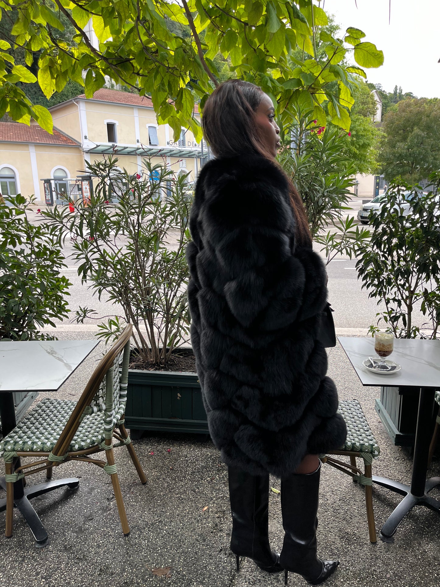 Fur maxi star