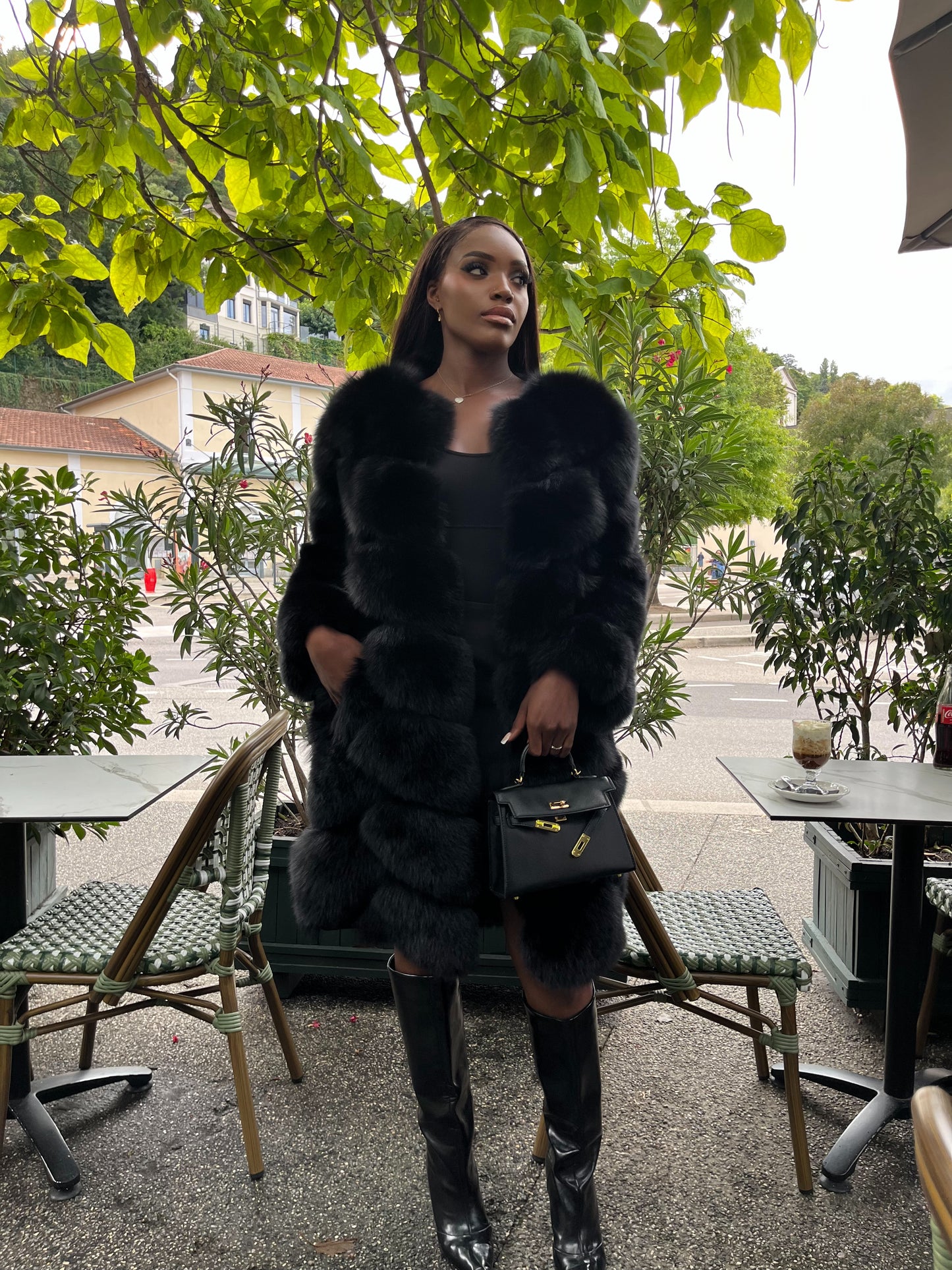 Fur maxi star