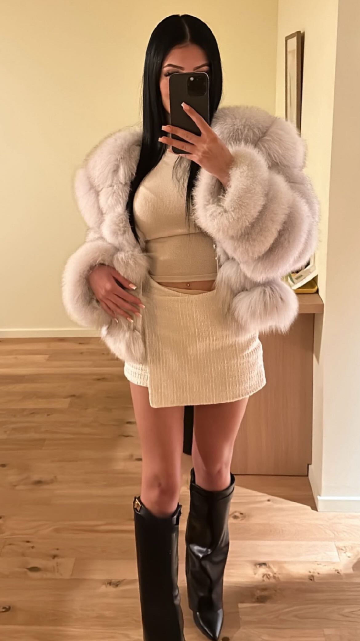 Coat fur basic