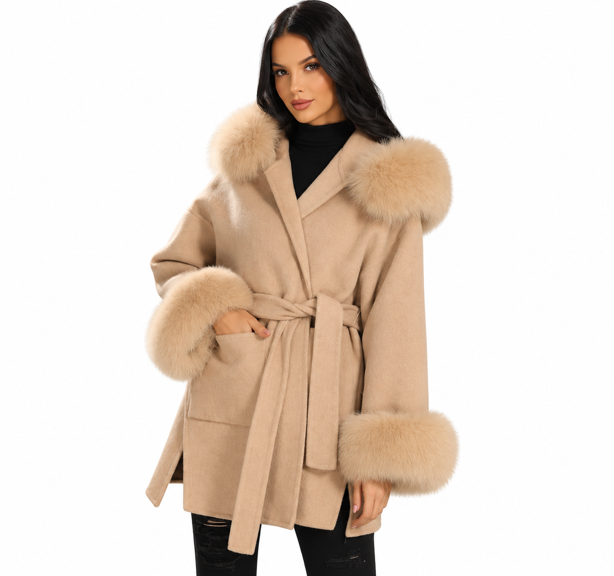 Cashmere Coat fur